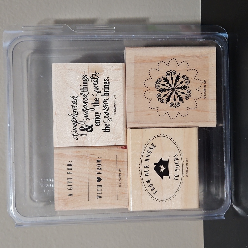 Sweet Season Stampin Up  Rubber Stamp Set